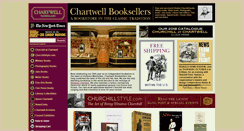Desktop Screenshot of chartwellbooksellers.com
